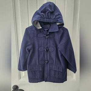 Cherokee • Youth Navy Blue Peacoat with Hood (5T)
